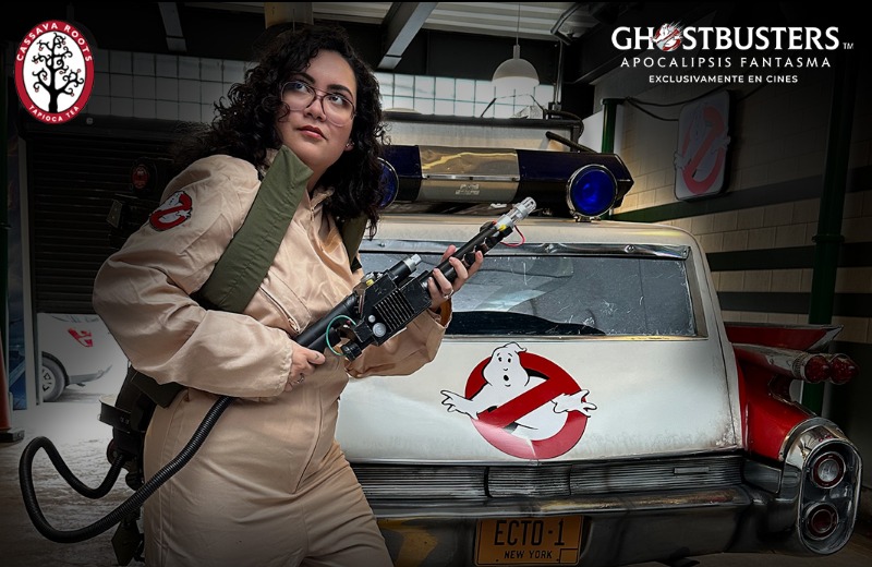 Caza una experiencia única con Cassava Roots y Ghostbusters